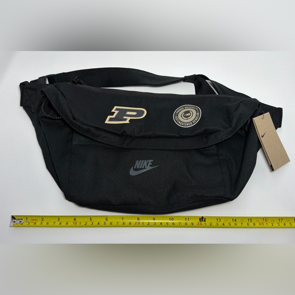NWT Nike Purdue University Boilermakers Large Fanny Pack Unisex Belt Bag